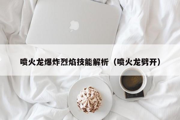 喷火龙爆炸烈焰技能解析（喷火龙劈开）